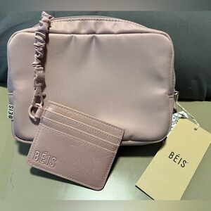 BEIS Blush Pink Belt Bag